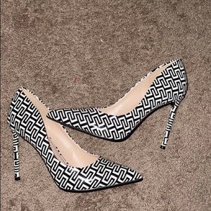 Black & White heels